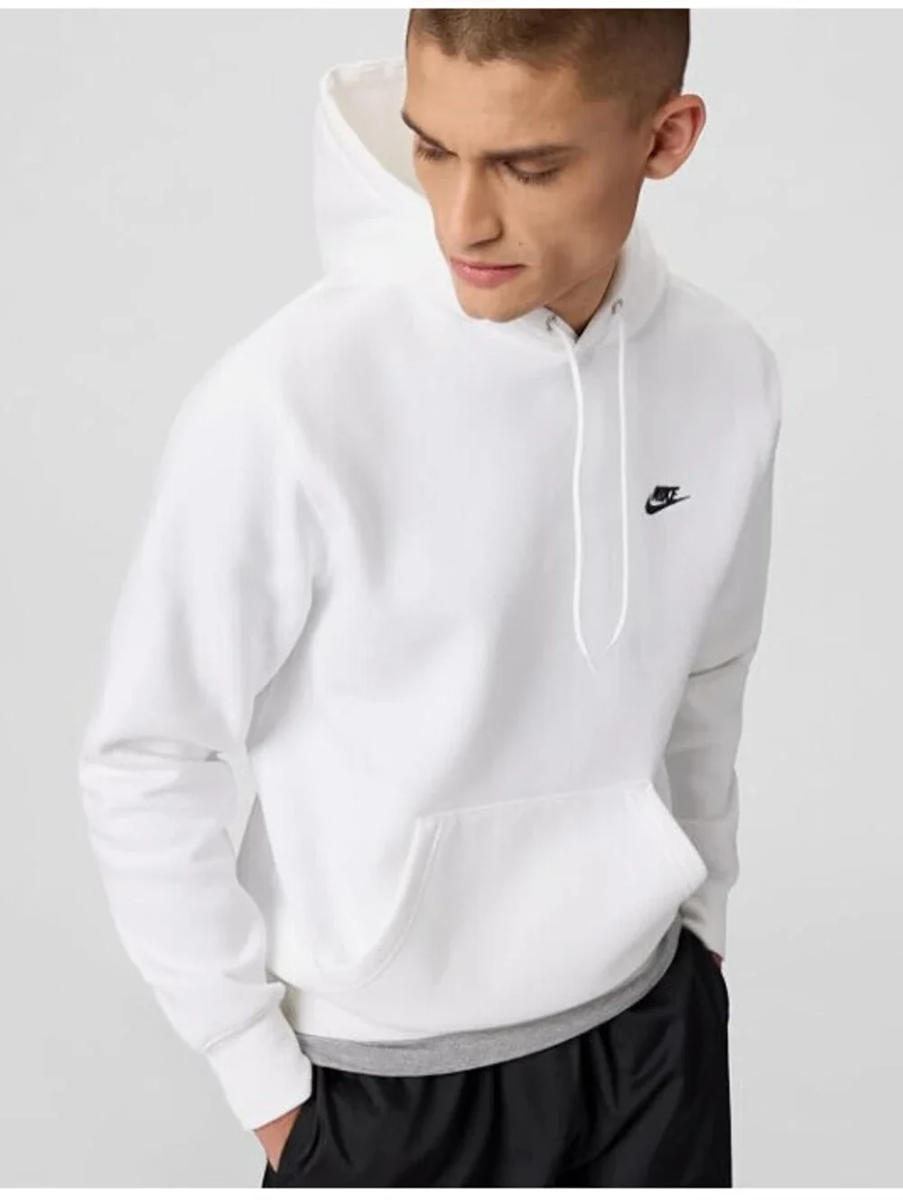 Nike Men's Club Pullover Fleece Hoodie Size M